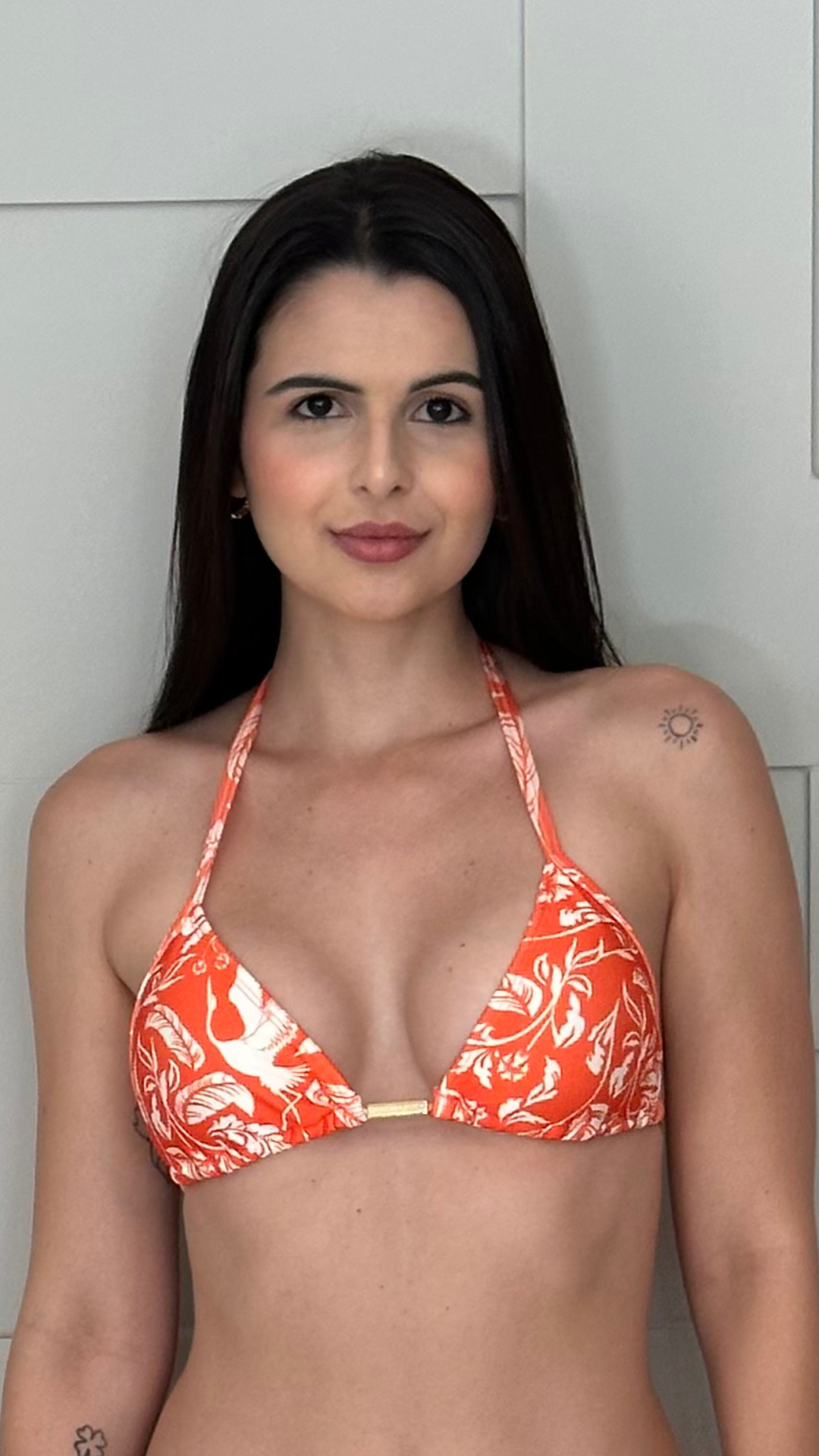 Top Larissa | Floral Paprika